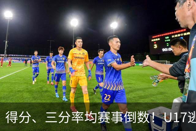 得分、三分率均赛事倒数！U17逃不过中国男篮宿命，打硬仗就拉胯